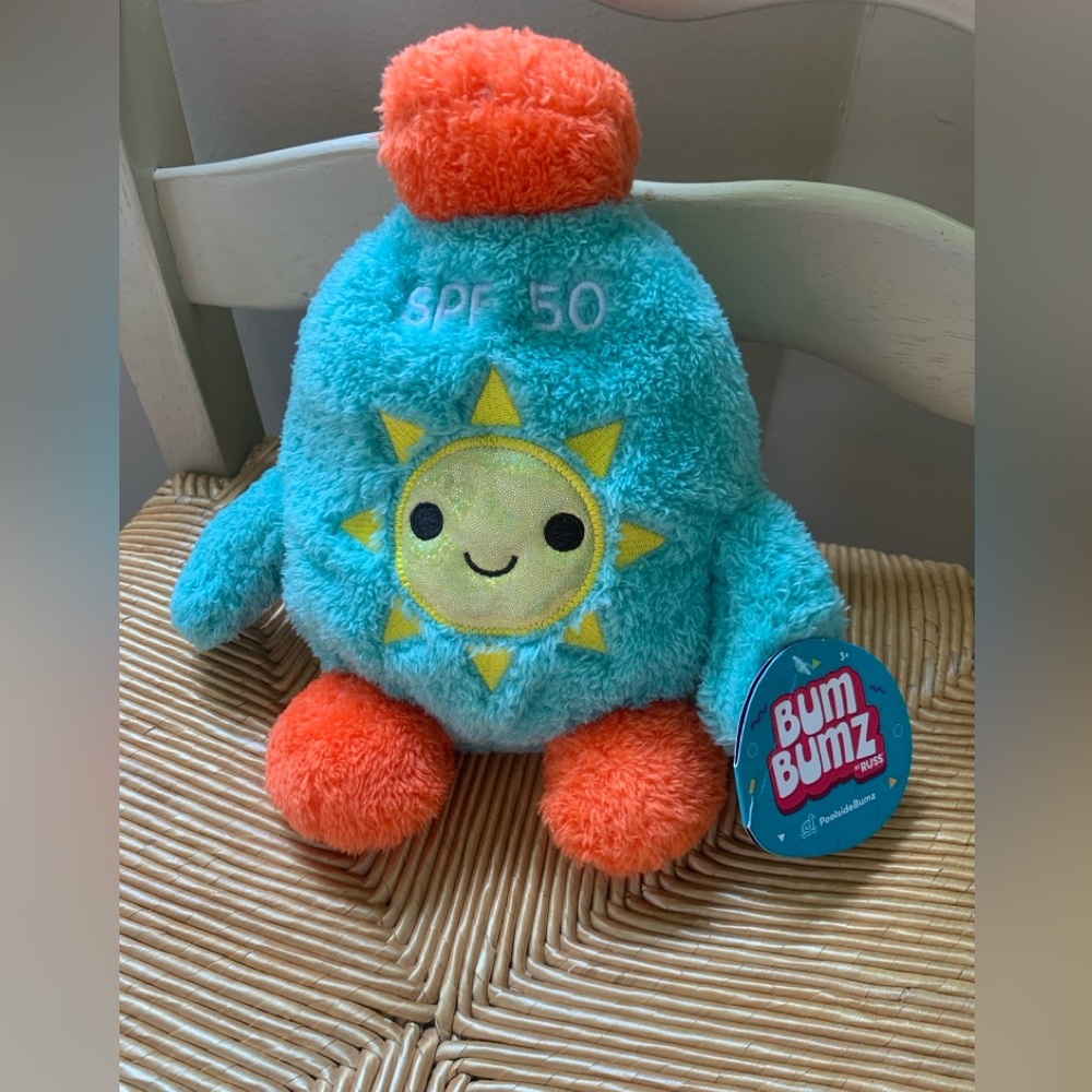NWT Bum Bumz Poolside Bumz Sol Sunscreen Plush
